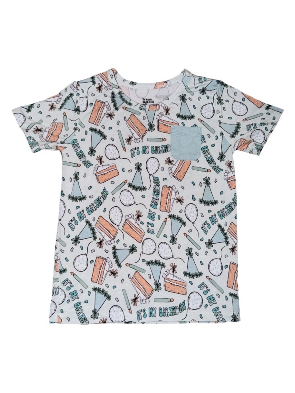 It’s My Birthday Short Sleeve Pocket Tee